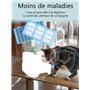 Filtre Fontaine Eau Chat, Filtre pour Fontaine Animalière pour Chats, Filtre pour Fontaine à Eau pour Dogs Pet,Cartouches Filtra