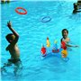 Conception de quilles de Bowling, Jeu de Lancer d'anneaux gonflables, Jeux de Lancer de Piscine Jeux d'eau flottants, Jouets de