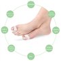 Lot de 12 séparateurs d'orteils en gel pour homme et femme - Pour redresser les orteils - Correction des oignons - Marteau d'ort
