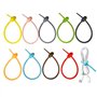 27 Pièces Silicone Cable Ties