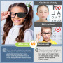 12 Pièces Cache Oeil pour Lunettes, Patchs Oculaires, Cache Oeil Medical pour Couvrir Gauche ou Droit pour Enfants et Adultes po