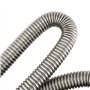PINGEUI Tuyau d'échappement de 25 mm pour générateur d'électricité, tuyau d'échappement en acier inoxydable de 300 cm avec silen