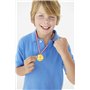 Pllieay 48 Pièces Médailles Enfants Médailles Or en Plastique pour Compétition, Thème Sport Day, Récompenses