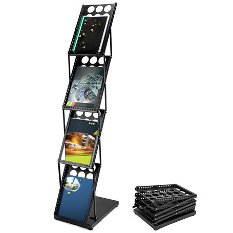 QWORK® Porte-brochure A4