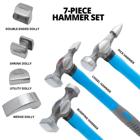 QWORK® 8 Pièces Fermoir a Levier de 72 mm en Acier Galvanisé