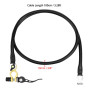QWORK® Câble de Batterie de 1 mètre Rouge et Noir 3AWG 25mm² avec fiches de bornes de Batterie - 12V-24V Max.125A - pour Voiture