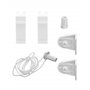 QWORK® Attache Store Enrouleur 17mm, Enrouleur Kit De Fixation, Pièces De Rechange pour Store Enrouleur, Kit De Réparation De St