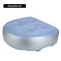 QWORK® 2 Pièces Coussin de Siège Gonflable, Coussin Spa, Coussin Baignoire avec 4 Ventouses
