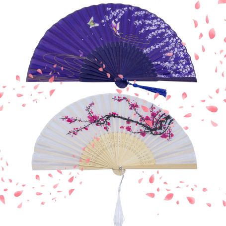 pangutheos 2 Pièces Eventail Pliable