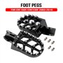 Repose-pieds de moto pour Sur Ron - Repose-pieds CNC pour Surron Light Bee Segway X260 X160 CRF150F CRF230F 03-19 - Noir
