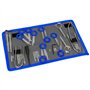 Lahviuu Porte Étiquette Adhésif, 50 Pcs Porte-étiquettes Transparents Porte Étiquette Autocollante Étiqueteuse, pour Bureau, Sup