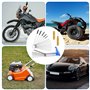 Criveple Kit de Nettoyage de carburateur - 13 Kits de Nettoyage + 10 Aiguilles de Nettoyage + 5 brosses en Nylon + 1 mandrin Tra