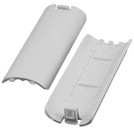 2 COUVERCLE Cache de Batterie BATTERY BLANC Pour Nintendo Wii Controller Wiimote
