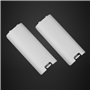 2 COUVERCLE Cache de Batterie BATTERY BLANC Pour Nintendo Wii Controller Wiimote