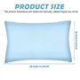 WIYETY Mini coussin de sieste pour enfants avec taie d'oreiller en coton - Mini coussin de voyage doux pour enfants - Idéal pour