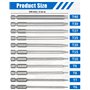 Embouts Longs Torx pour Tournevis et visseuse électrique