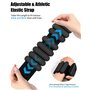 LEAZZLE 2 Pièces Poids de Cheville Réglables Poids Poignet Set, Poids Musculation en Silicone, Idéal Bracelet Poids pour Jogging