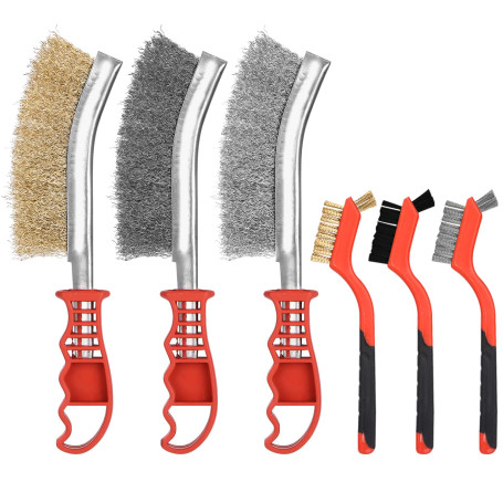 6 Pieces Brosse Metallique
