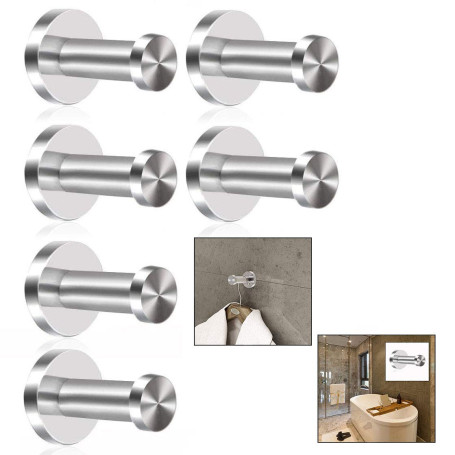 Xrten 6Pièces Crochet Mural Peignoir