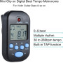 iPobie Mini Métronome Numérique Multifonction, Métronome de Tempo Numérique pour Piano, Violon, Guitare