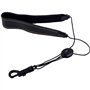 Sangle de saxophone, civière de saxophone, sangle de saxophone, sangle de cou de saxophone rembourrée réglable, sangle de saxoph