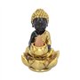 Nemesis Now Baby Bouddha Brûleur d'encens à Reflux Doré 10