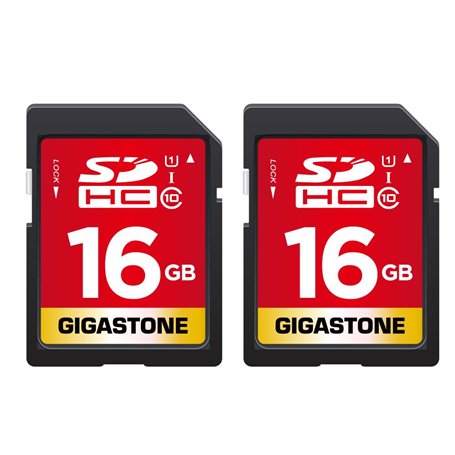 Gigastone 16 Go SDHC Carte Mémoire