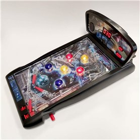 Rétro Pinball Galaxy. Jeu de flipper classique dans l'espace et la taille d'un ordinateur de bureau. Jouet idéal pour les enfant