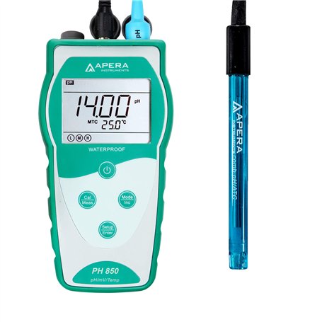 Apera Instruments PH mètre portable PH850 (plage de mesure du pH 0 à 14