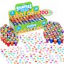 JOYIN 100 Tampons Assortis pour Enfants Tampons Auto-Encreurs (50 Modèles Différents