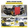 VEVOR Chauffage de Voiture Réchauffeur d'air Diesel 12v 5kw Réchauffeur de Voiture d'air (avec écran LCD & 1 Sortie d'air) Préch