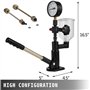 VEVOR Pompe à Tarer les Injecteurs 600 bar Testeur d'Injecteur Testeur de Buse d'Injection Diesel avec Manomètre de Pression 619