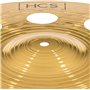 Meinl Cymbals HCS Cymbale Trash Crash 16 pouces (40,64cm) avec Trous – pour Batterie – Finition Traditionelle en Laiton, fabriqu