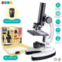 AmScope M40-K-MDM35 IQCREW de 120X 1200X Kids Kit de Microscope STEM de qualité supérieure avec caméra Couleur, Logiciel interac