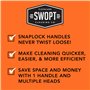 Swopt 5215 C6 45,7 cm poussière Balai à franges en microfibre Combo recharge
