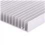 100x100x18mm Module de dissipateur thermique en aluminium 1Pc Dissipateur thermique pour ailettes de transistor haute puissance