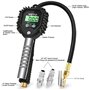 Numérique 0-255 PSI Manomètre Pneus Voiture Digital Écran 4 LCD Unités Pistolet de G