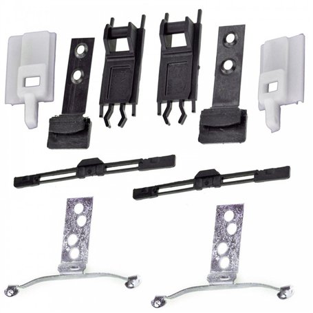 Twowinds - Kit Toit Ouvrant Compatible avec BMW E46 (1999-2003) - 54138246027 - Glissière Toit Décapotable - (lot de 10 pièces)