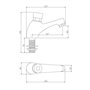 ROUSSEAU 4055585 Temporisé, Robinet Lavabo Mitigeur Chromé, Chrom&eacute