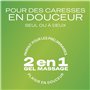 Durex - Lot de 2 Gels De Massage Lubrifiants Douceur À Base D'Eau - 2 en 1 - Aux Extraits d'Aloe Vera & d'Ylang Ylang - Lot de 2