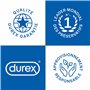 Durex NUDE - 8 Préservatifs pour Homme - Ultra Fins - Sensation Peau Contre Peau (32)