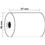 Exacompta - Réf. 40915E - Boîte de 10 bobines pour tickets de carte bancaire - largeur 57 mm x diamètre 46 mm - mandrin 12 mm -