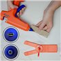 Cléoptre - POPCMAX2RCT - Pistolet à Colle Chaude - Bricolage Et Loisirs Creatifs