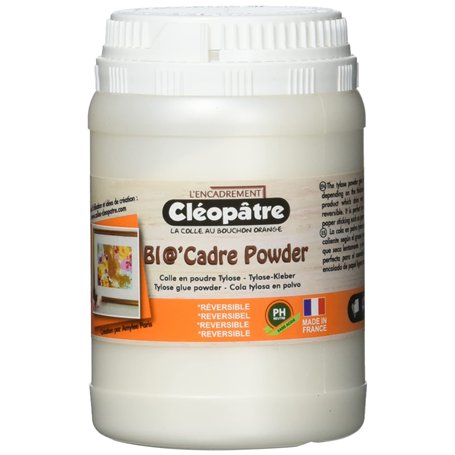 CLEOPATRE - TY-100 Colle encadrement en poudre tylose BIO'CADRE POWDER