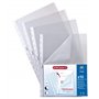 Viquel - Pochettes plastiques A4 amovibles perforation GEODE - Pochettes perforées spéciales pour porte vues GEODE en qualité su