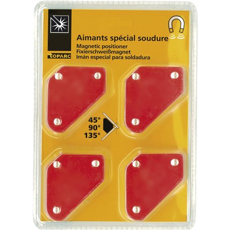 GYS - 4 POSITIONNEURS SOUDURE MAGNETIC P16.90 - Cartonnette
