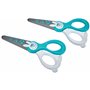 Maped Kidi Cut Security Lot de 2 paires de ciseaux de bricolage Vert menthe