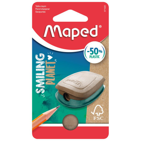 Maped Smiling Planet Taille-crayon 1 trou