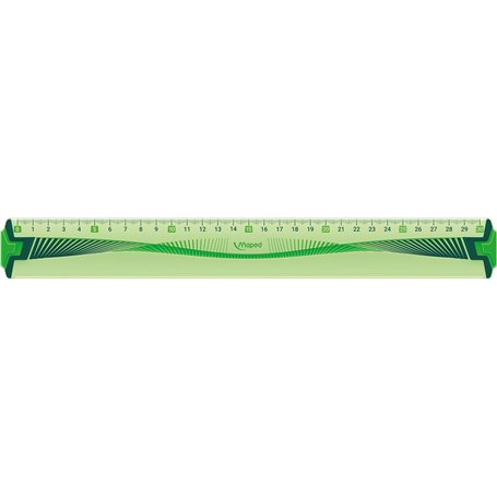 MAPED 34502 Règle Flex 30 cm Plate incassable - Couleur aléatoire