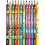 Maped Trousse Jungle Fever avec 12 feutres + 12 crayons - Créativité et couleur dans votre matériel scolaire - Espace efficace